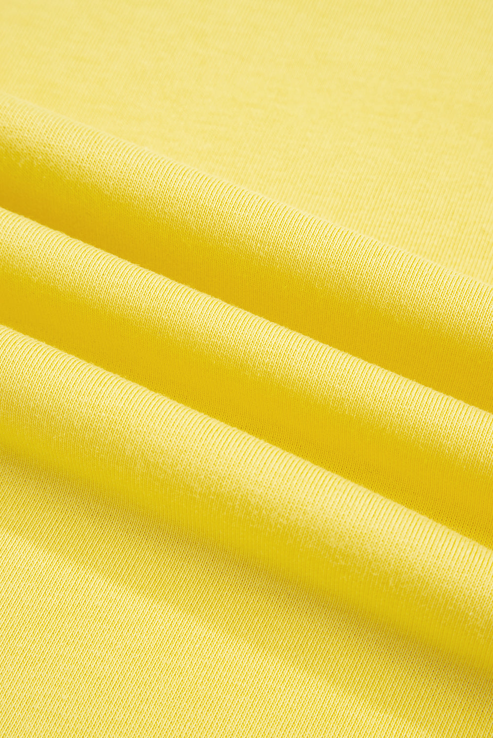Yellow Striped Colorblock Plus Size Pullover Sweatshirt