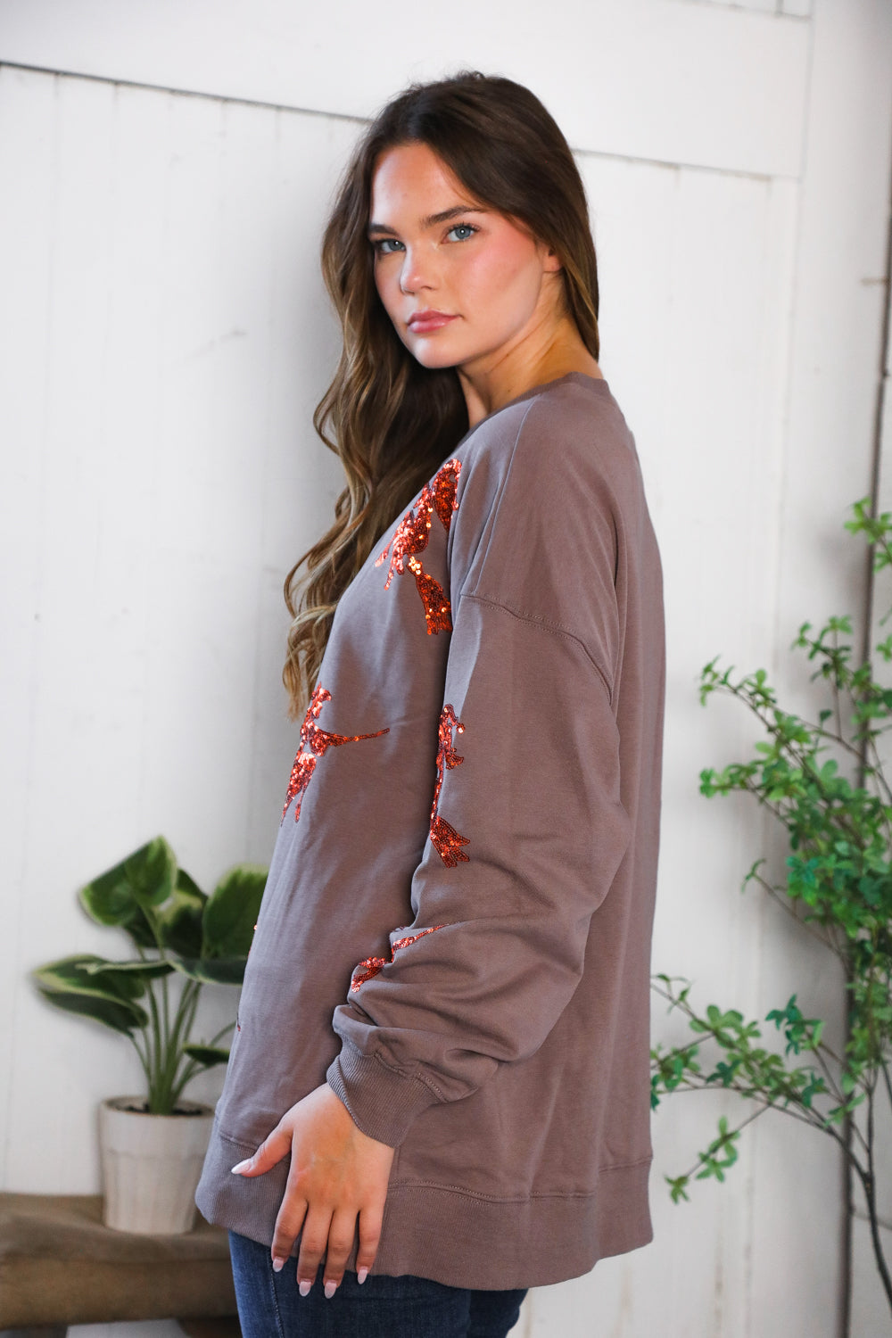 Sequins and Spells Spooky Pullover