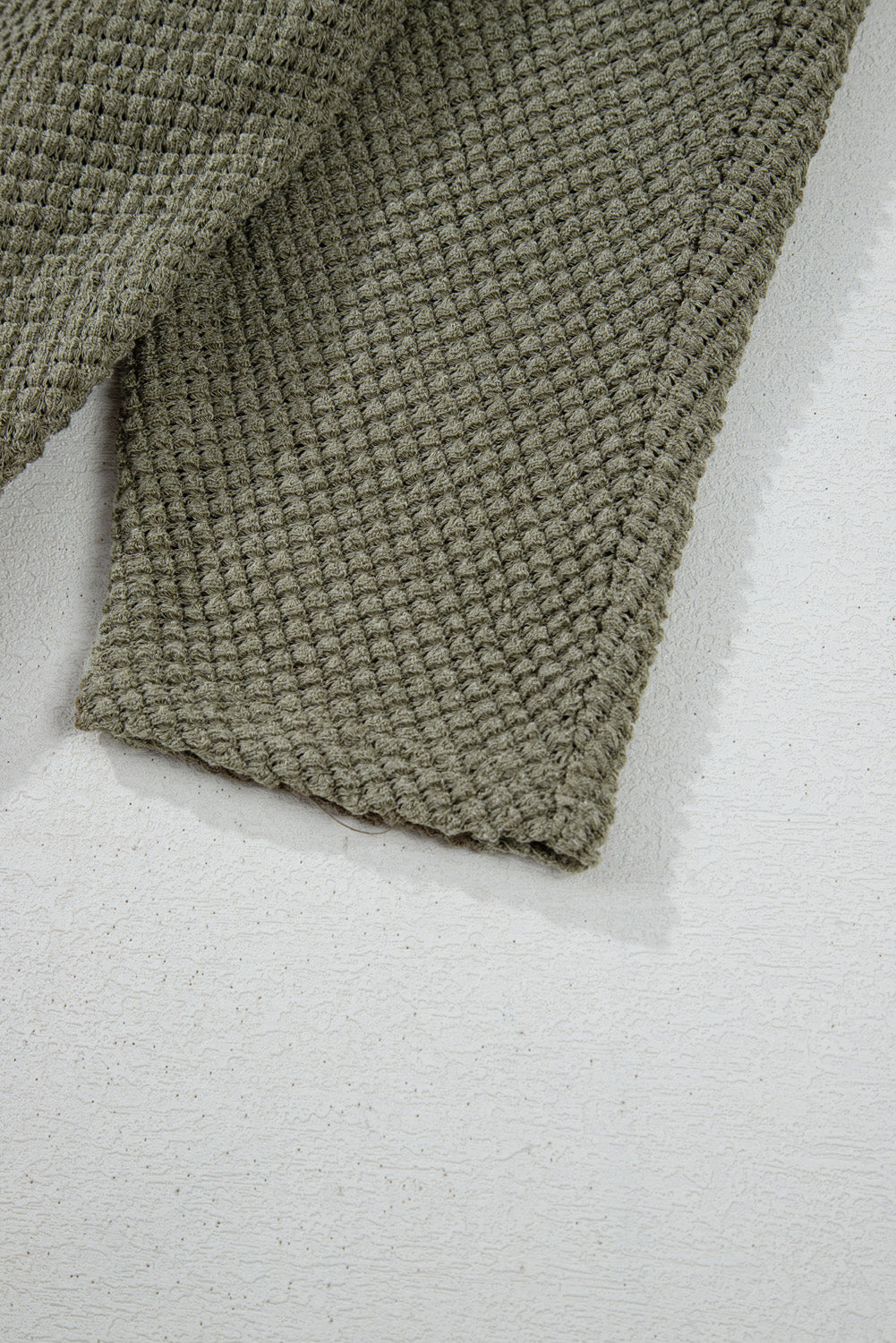 Waffle Knit Cardigan