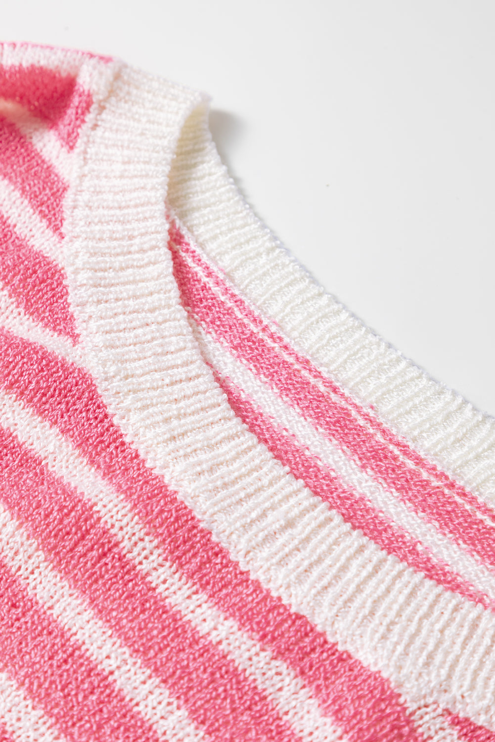 Multicolor Exposed Seam Plus Size Sweater