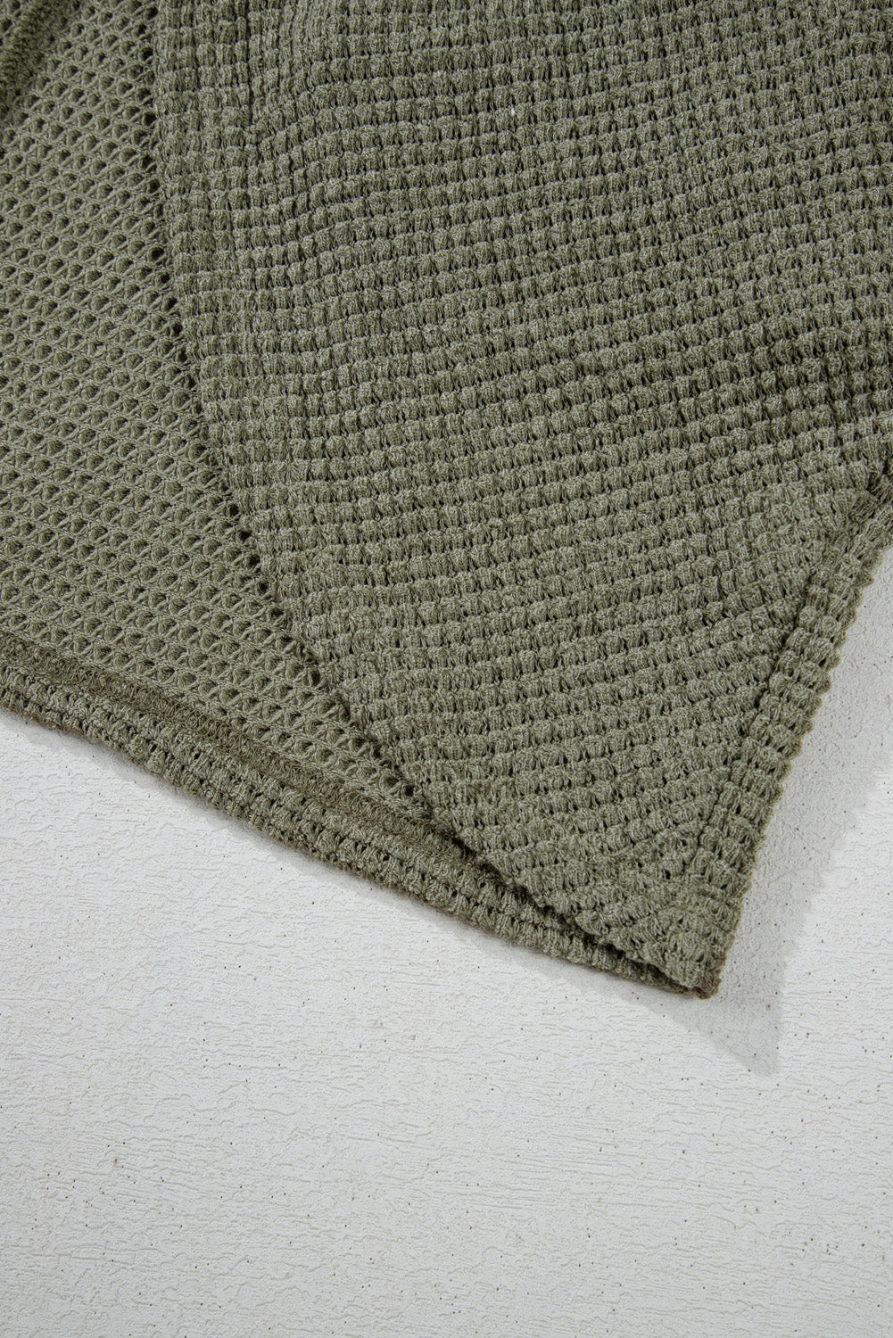 Waffle Knit Cardigan