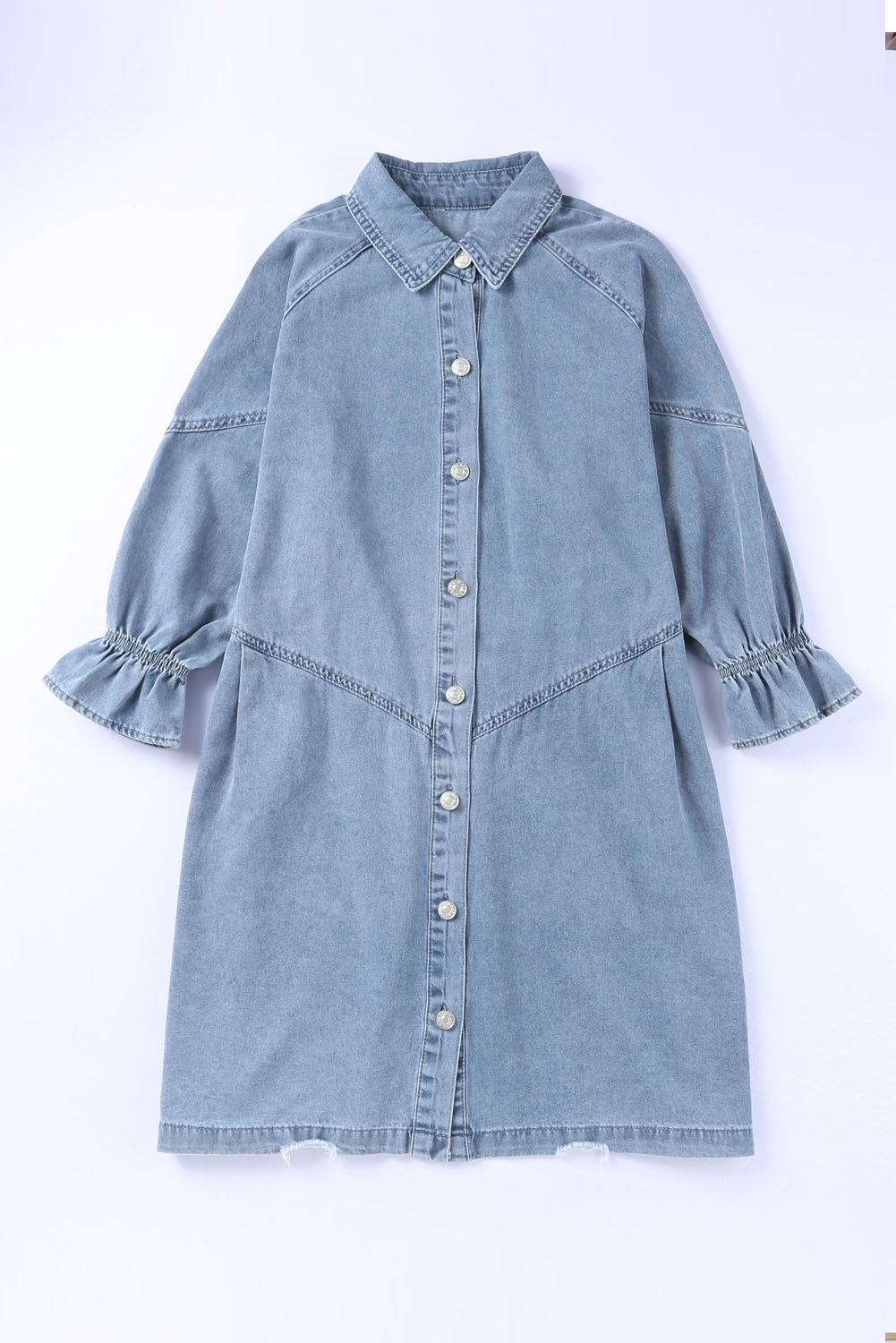 The Little Blue Denim Dress