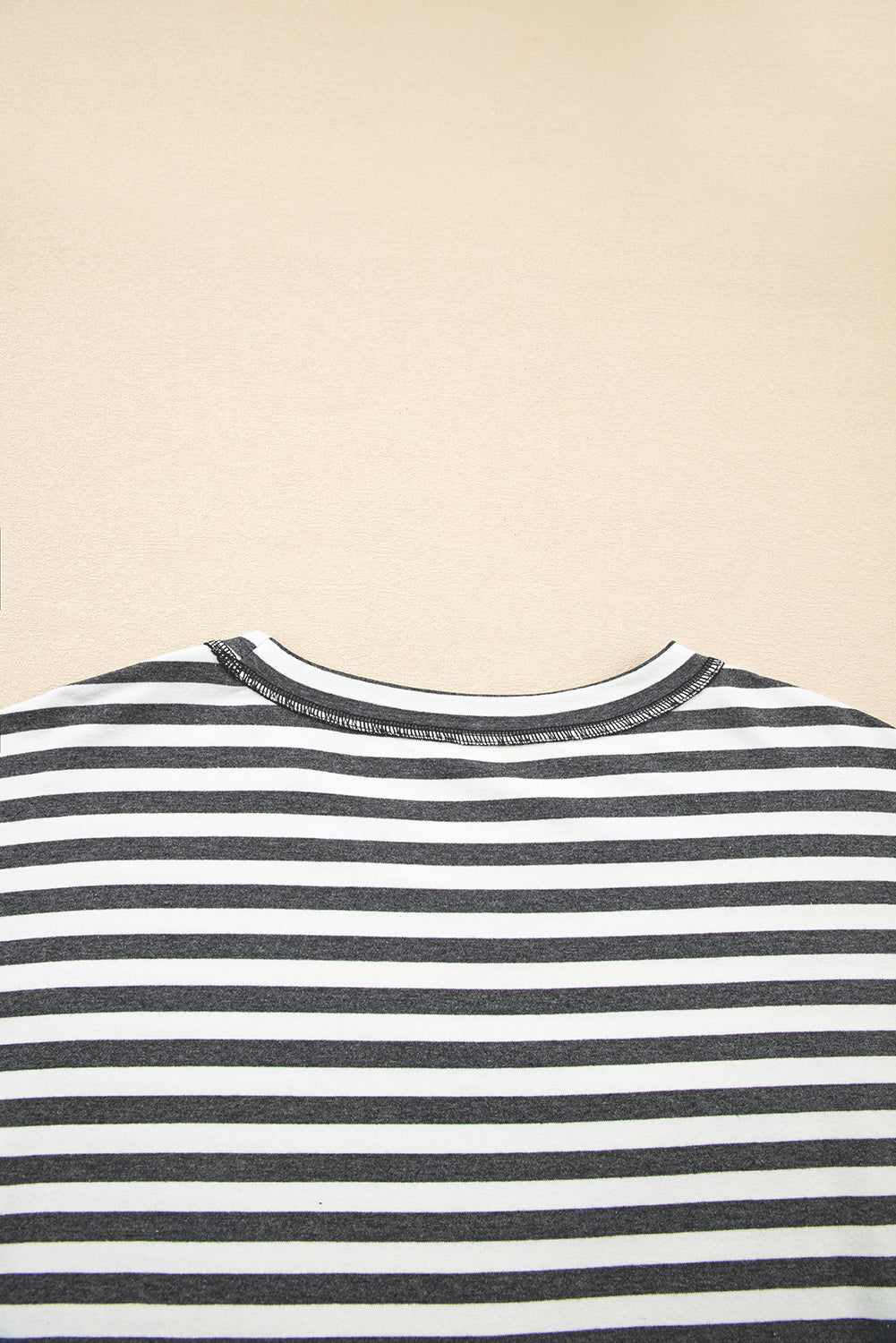 Starry Raw Edge Casual Knit Top