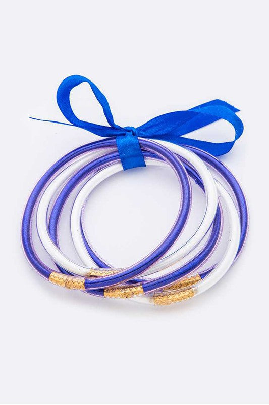 Go, Team Go! Glitter Bracelet Set