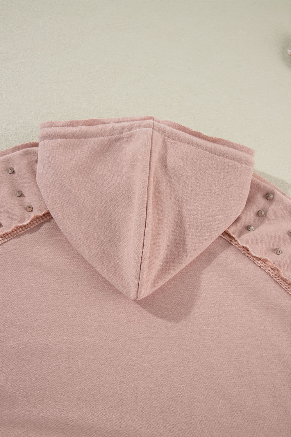 Rivet Stud Raglan Hoodie