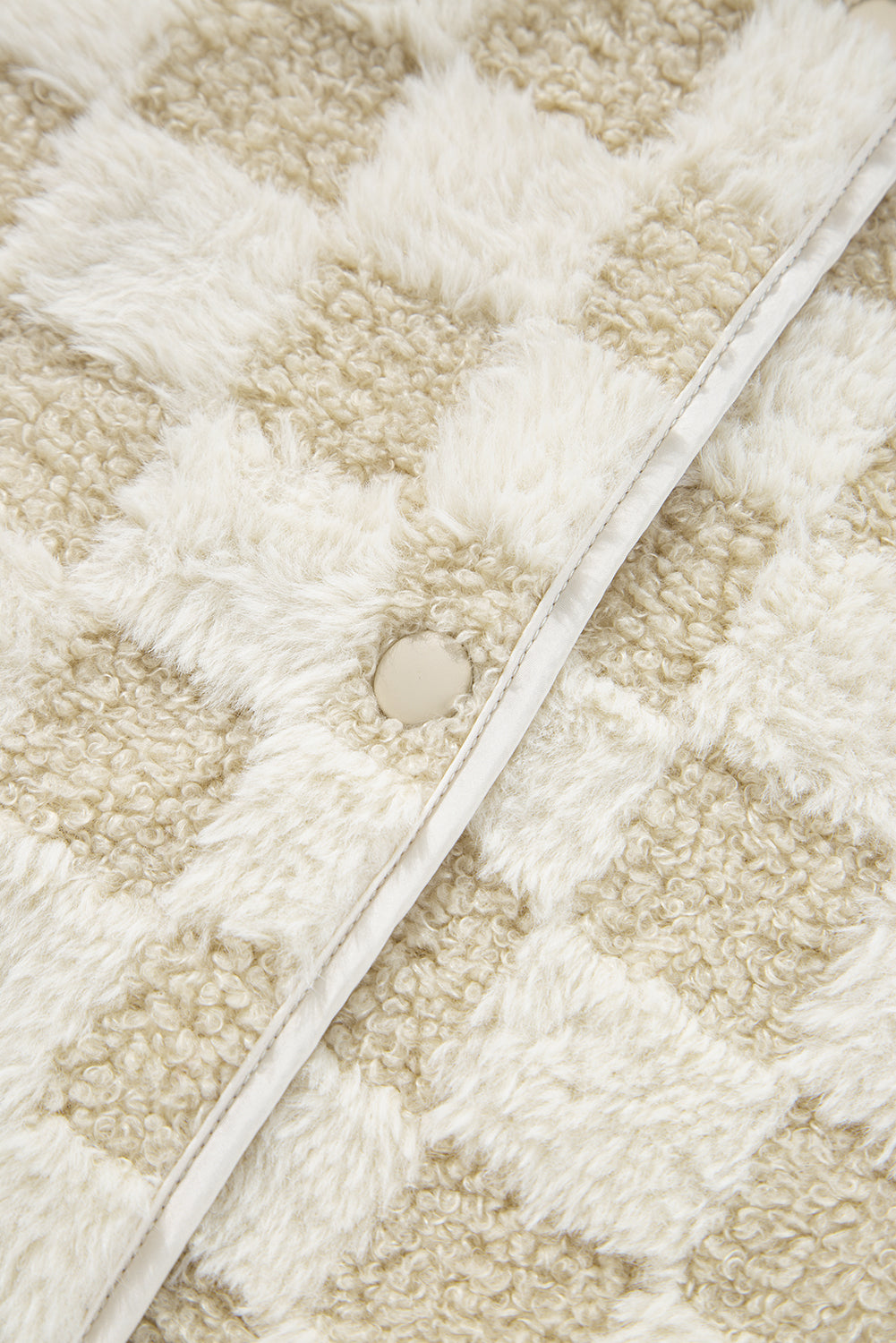Sherpa Checkered Vest