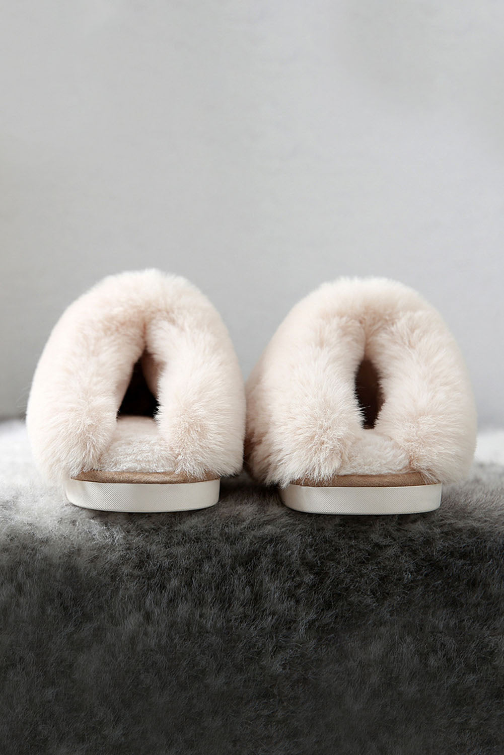Cozy Nights Faux Suede Plush Lined Slippers