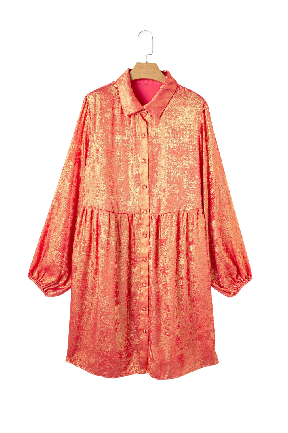 Peach Blossom Mini Dress PLUS