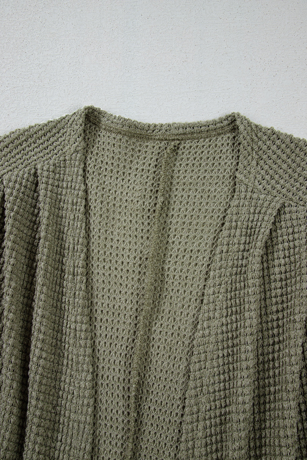 Waffle Knit Cardigan
