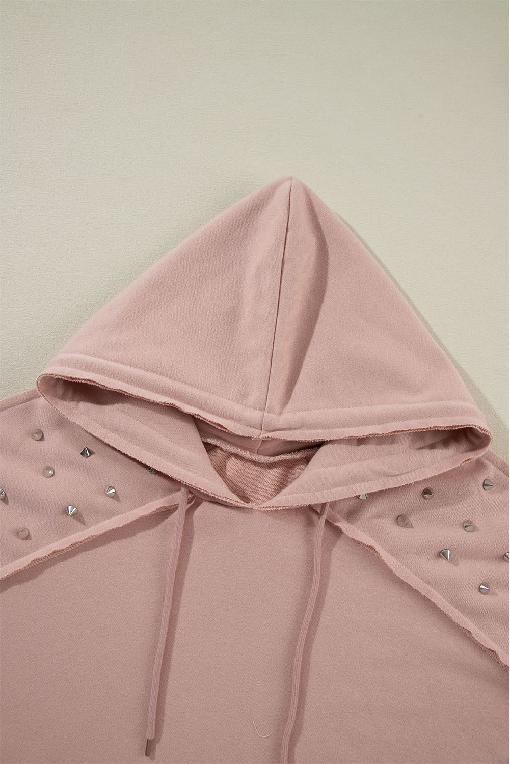 Rivet Stud Raglan Hoodie