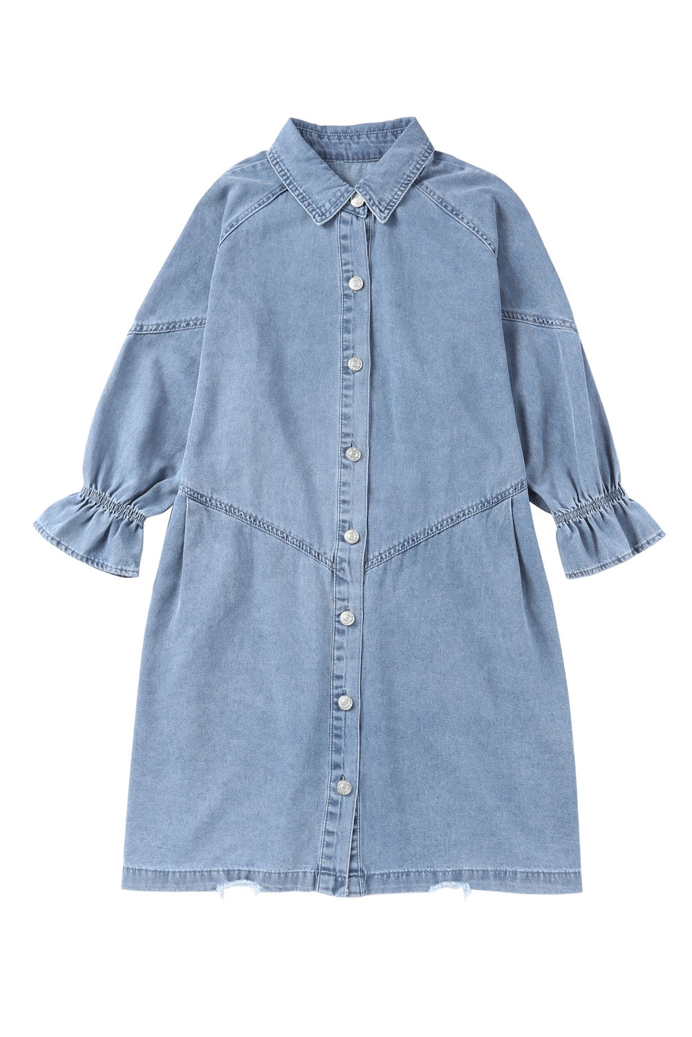 The Little Blue Denim Dress