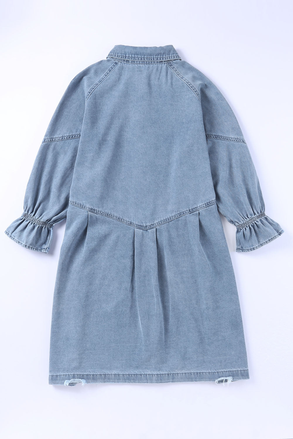 The Little Blue Denim Dress