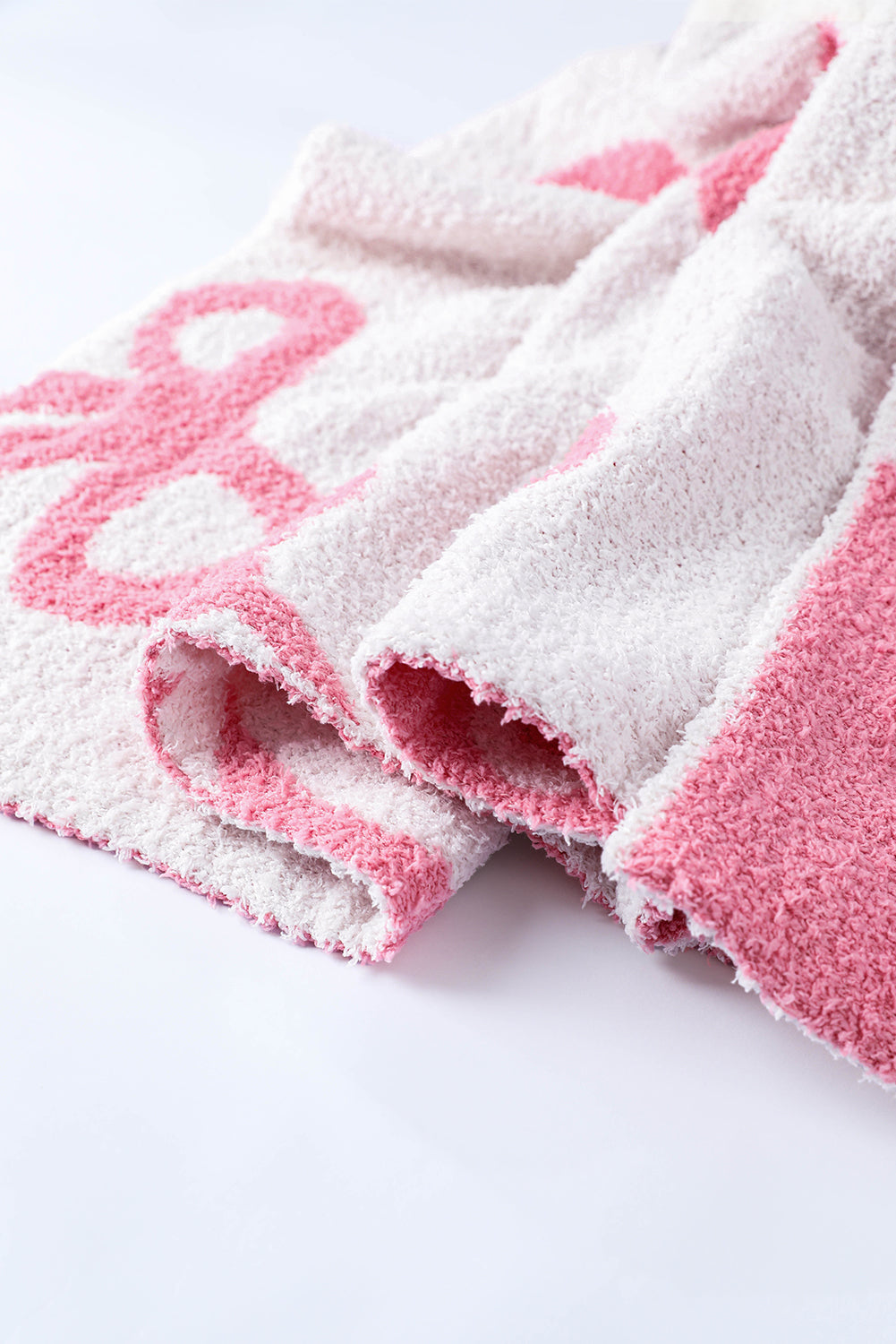 Pink Bow Cozy Blanket