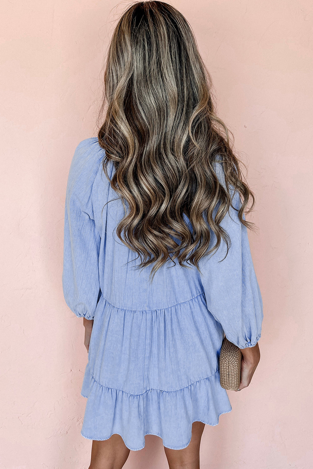 Lara Chambray Mini Dress
