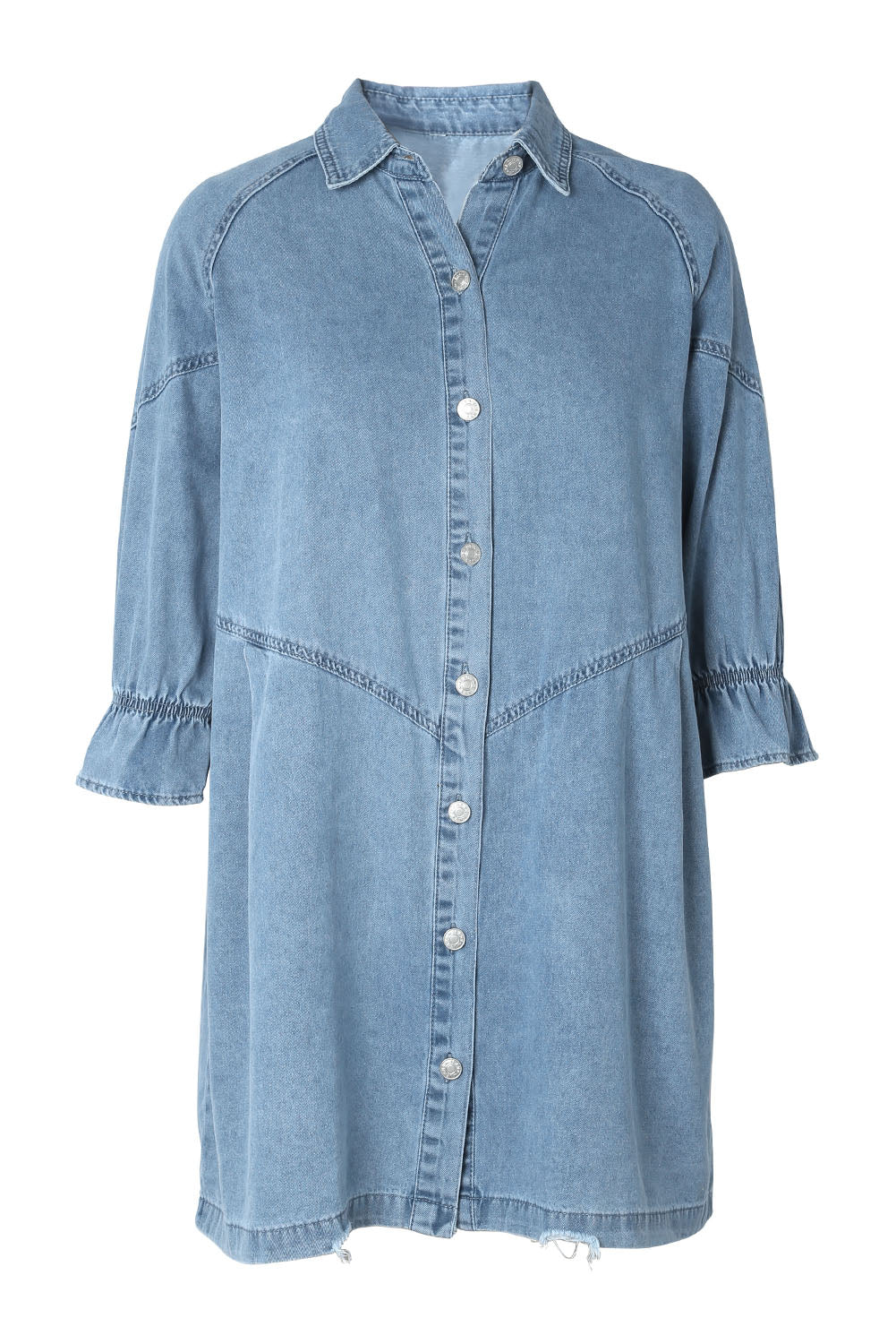 The Little Blue Denim Dress