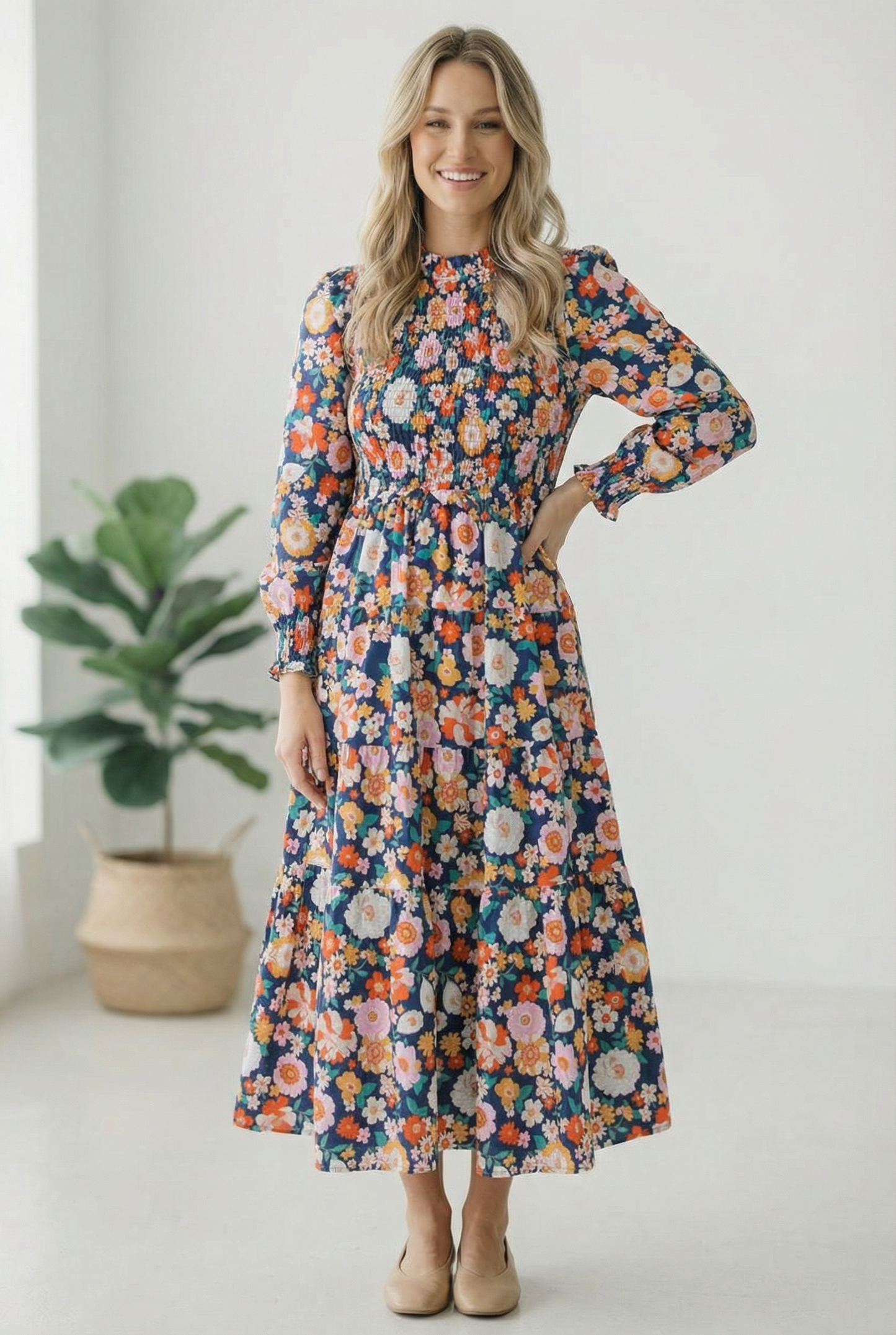 The Perfect Bouquet Tiered Dress