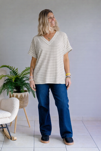 Ash & Light Knit Top