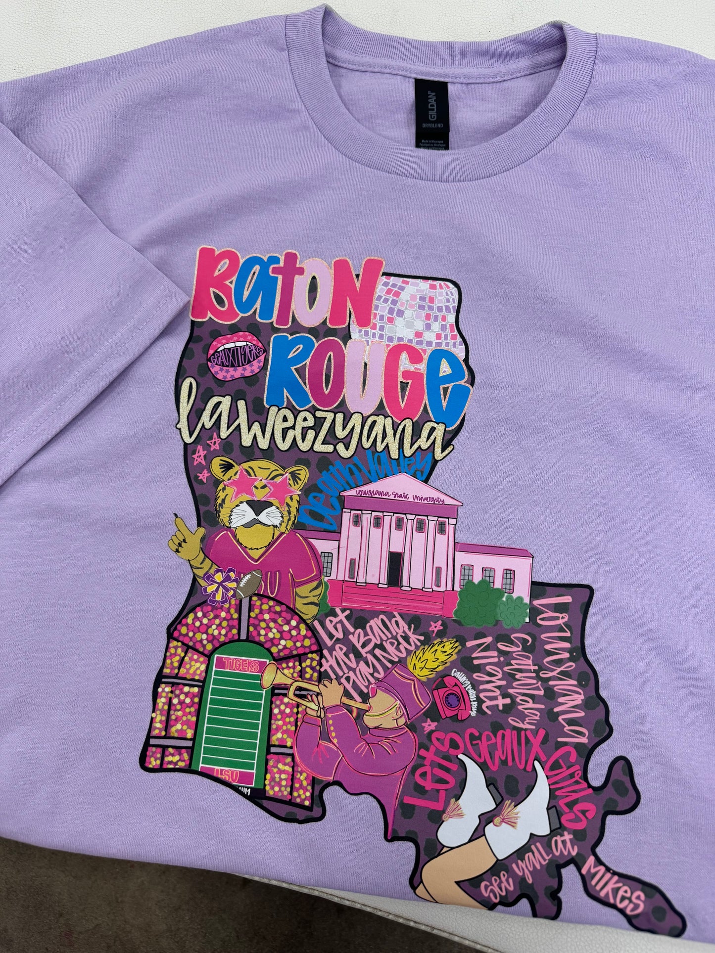 Baton Rouge Tiger Tee