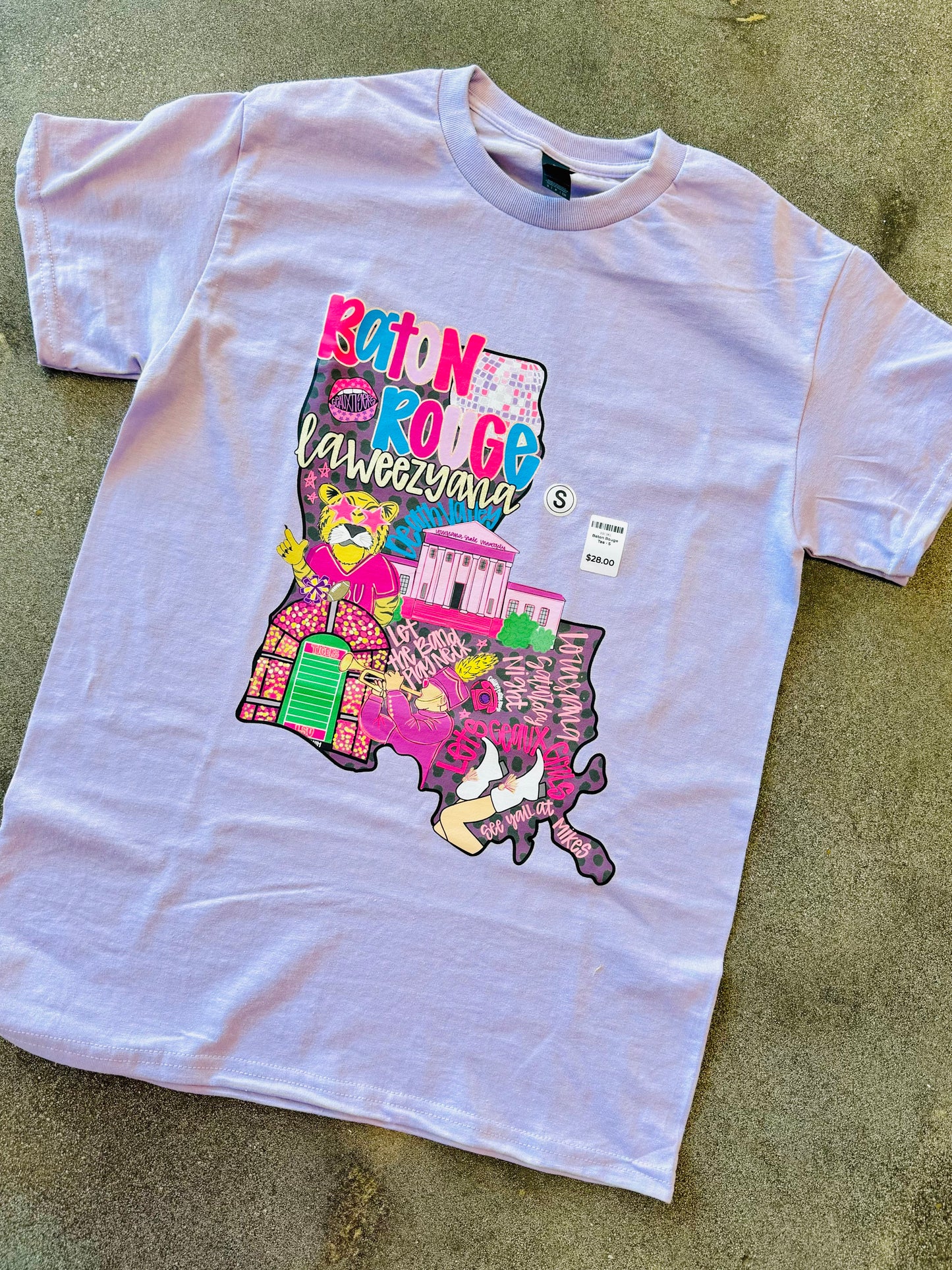 Baton Rouge Tiger Tee