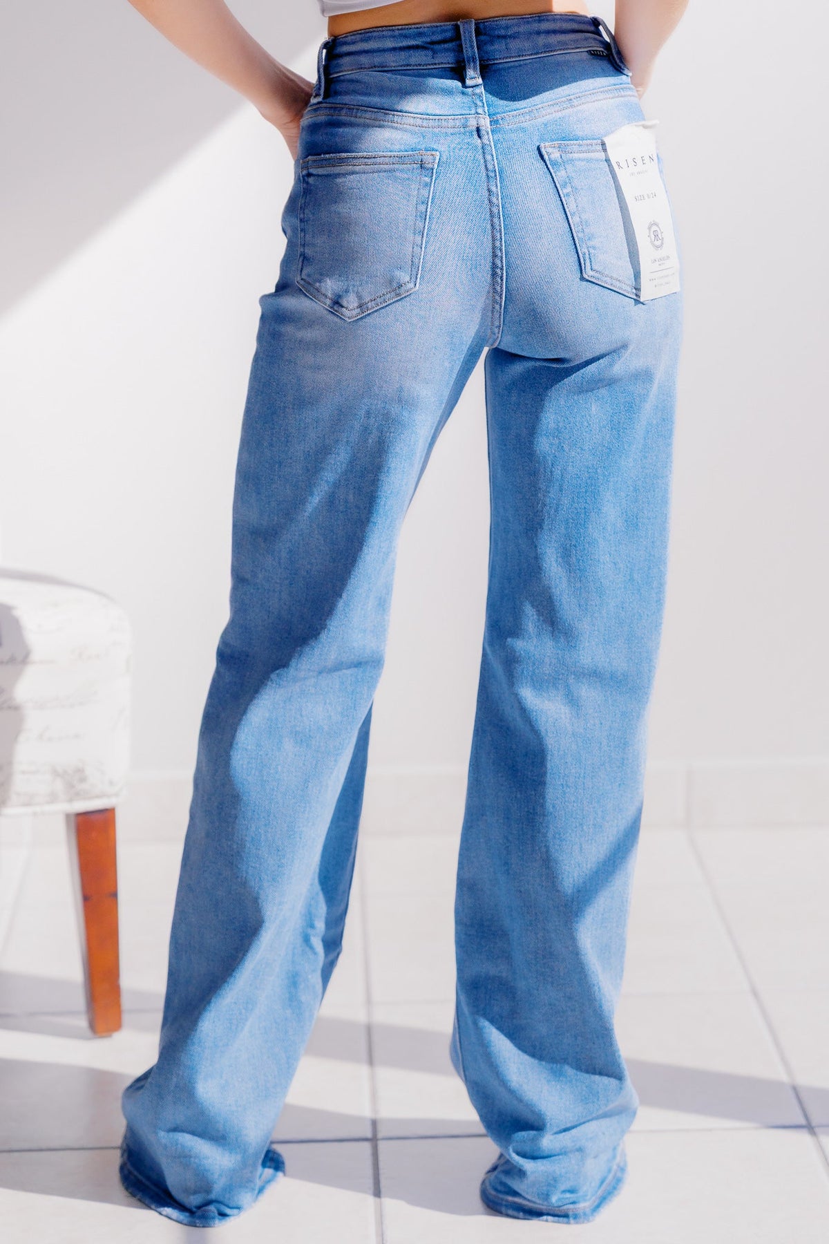 Coastal Drift Risen Jeans