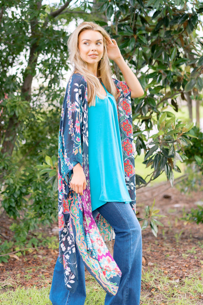 Electric Garden Kimono