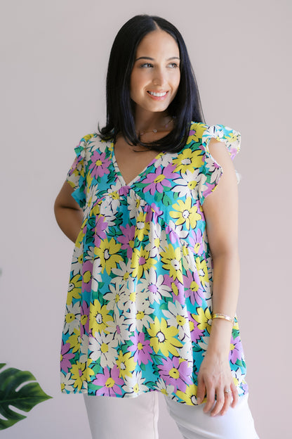 Petal Party Flutter Sleeve