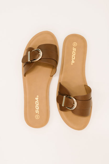 Siran Dark Tank Slip on Sandals- 3/3/2026 NEW