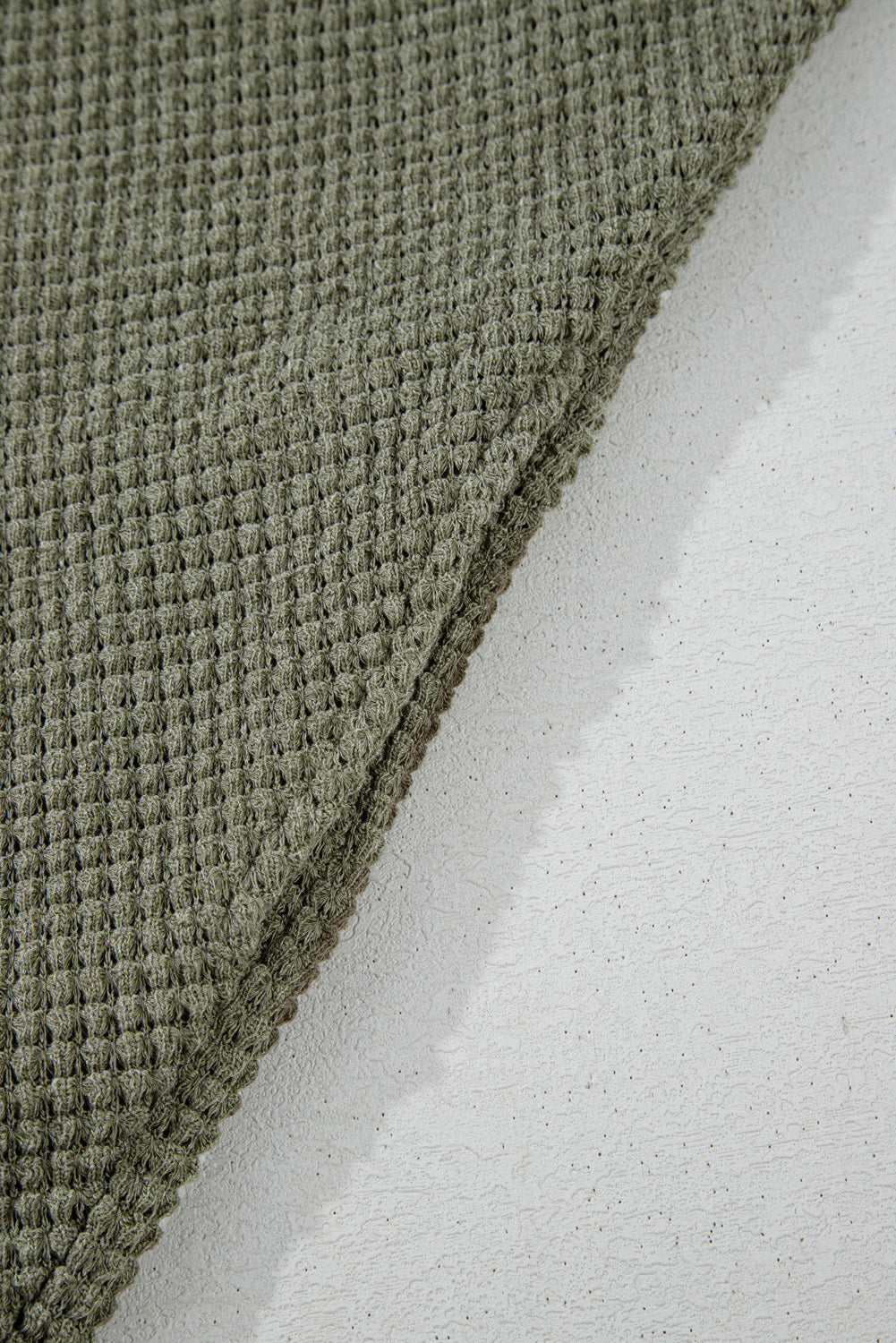 Waffle Knit Cardigan