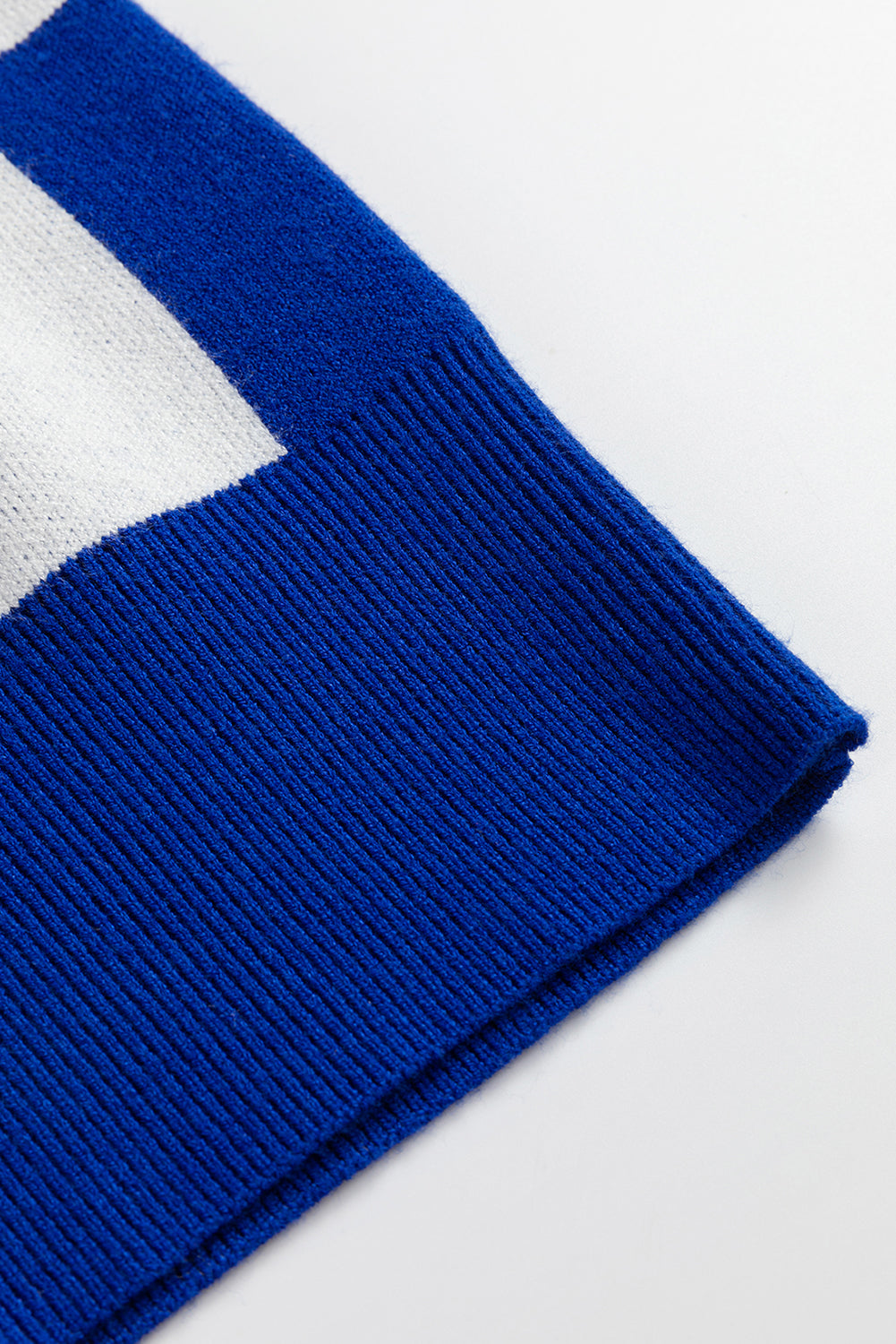 Blue Cherckered Sweater Vest