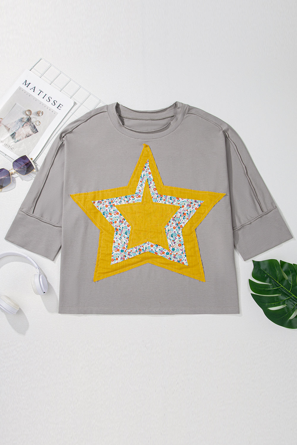 Starburst Grey Top PLUS