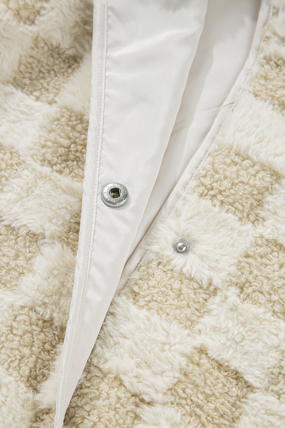 Sherpa Checkered Vest