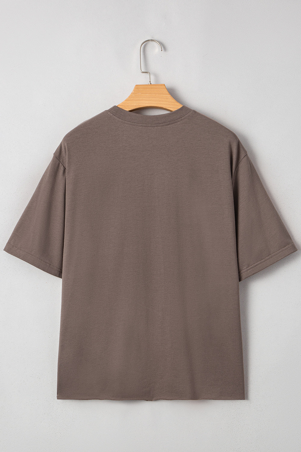Chicory Coffee Honky Tonk Honey Graphic Crew Neck Western Fashion Tee