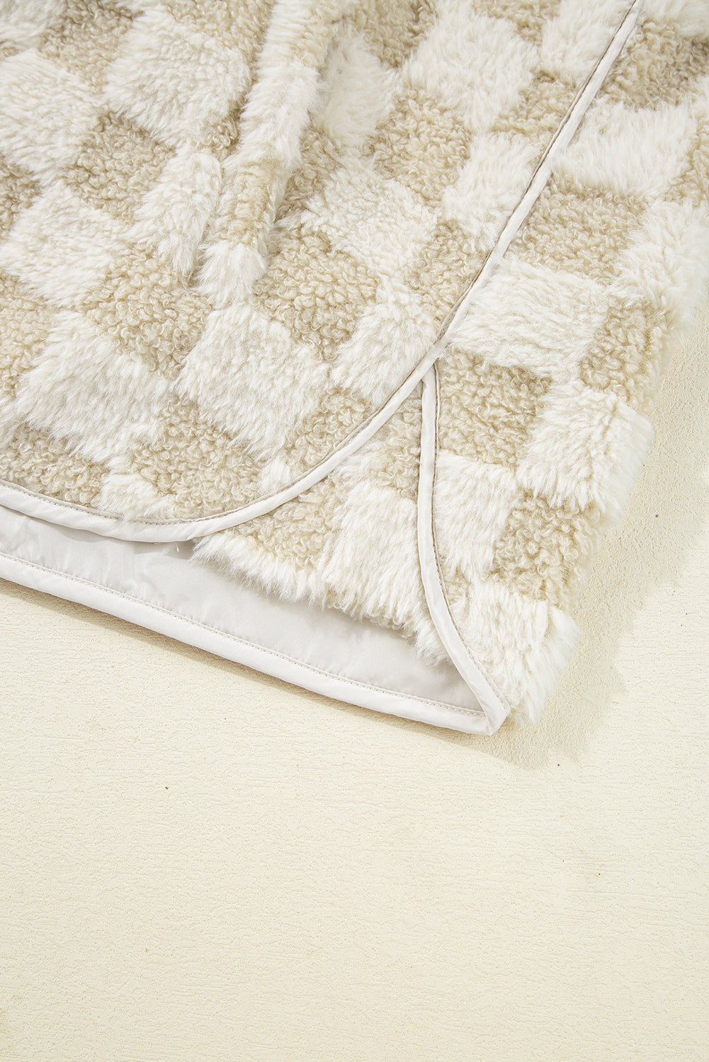 Sherpa Checkered Vest
